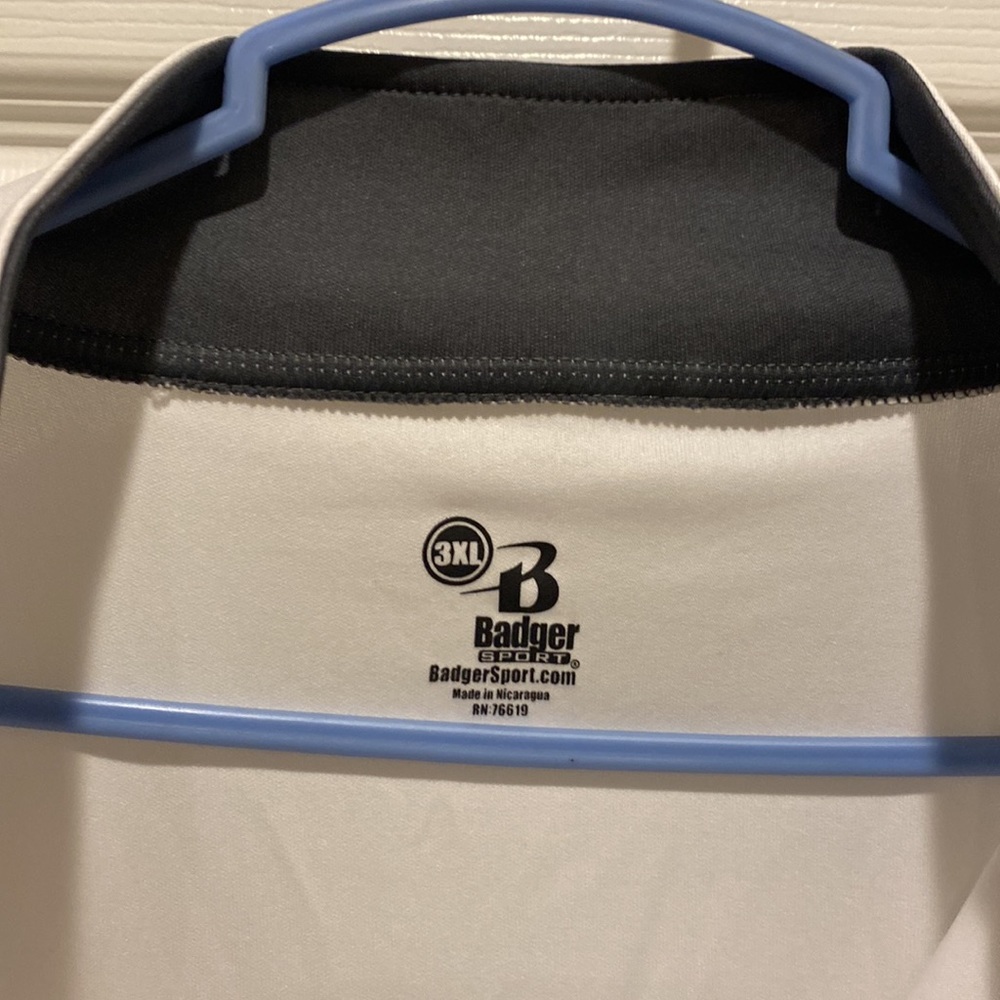 Badger sport 3xl lightweight quarter zip polo - Picture 2 of 3